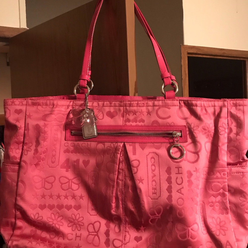 Coach large tote